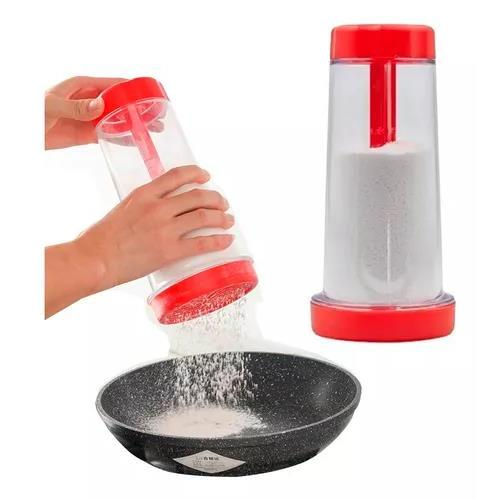 Tapioqueira Peneira Polvilhador - Armazena Tapioca Beiju Tapioca Farinha Cozinha Utensilio