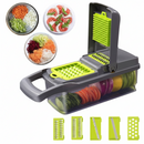 Profissional Multiuso Cozinha Slicer Aço Inox 16 em 1 Fatiador Cortador Ralador De Legumes Verduras Frutas Alimentos
