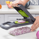 Profissional Multiuso Cozinha Slicer Aço Inox 16 em 1 Fatiador Cortador Ralador De Legumes Verduras Frutas Alimentos