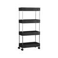 Armário Organizador Multiuso com Rodinhas 4 Andares | Carrinho Slim para Cozinha, Banheiro e Lavanderia | P, M, G ou Kit 3