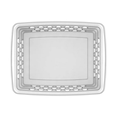 Kit 10 Cestos Organizadores Multiuso Transparente 16x12x6Cm