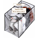 Kit Com 2 Sapateiras 5 Nichos Para Organização Sapato