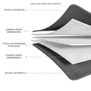 Caixa Organizadora Grande Com Tampa Transparente Dobrável Resistente Multiuso Para Roupas Sapateira