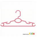 Kit até 100 Cabides Infantil Bebê Baby Reforçado Plástico Cruzeta Roupa Resistente Premium