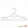 Kit até 100 Cabides Infantil Bebê Baby Reforçado Plástico Cruzeta Roupa Resistente Premium