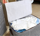 Kit4 100L 180L Caixa Saco Organizador Cobertor Casaco Guarda Roupa Ecológico Anti-Poeira Multiuso