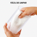 Kit 13 ou 9 potes herméticos de vidro com tampa de bambu para cozinha mantimentos alimentos